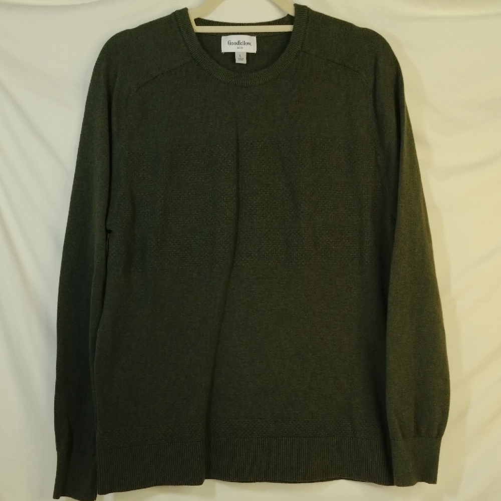 Goodfellow & Co Men's Olive Crewneck Sweater